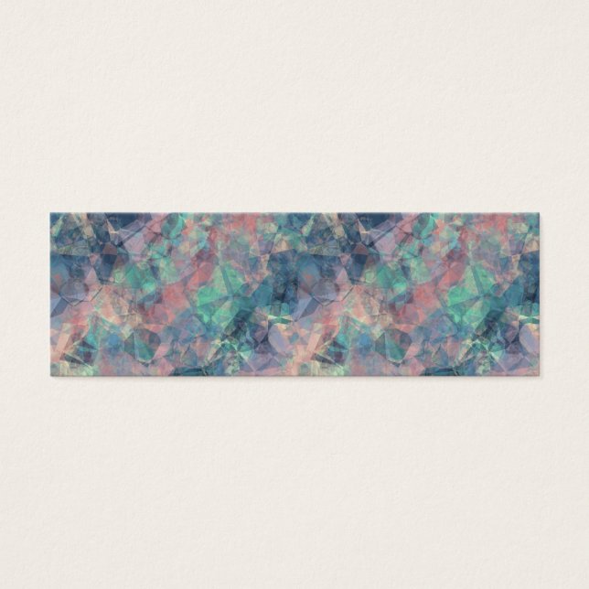 Crumpled Sunset Blue Texture (Vorderseite)