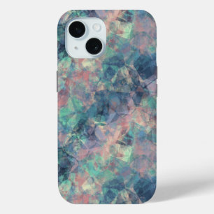 Crumpled Sunset Blue Texture Case-Mate iPhone Hülle