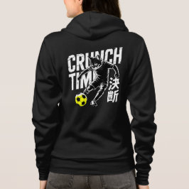 Crunch Time Soccer Cat - Anime Style Athletic Hoodie