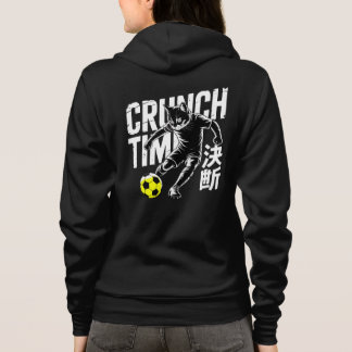 Crunch Time Soccer Katze - Anime Stil Athletik Hoodie