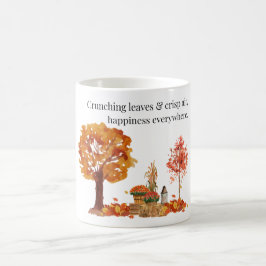 Crunching Blätter & Crisp Air Fall Tasse - Herbstl