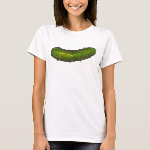 Crunchy Green Kosher Dill Sour Pickle Feinschmecke T-Shirt