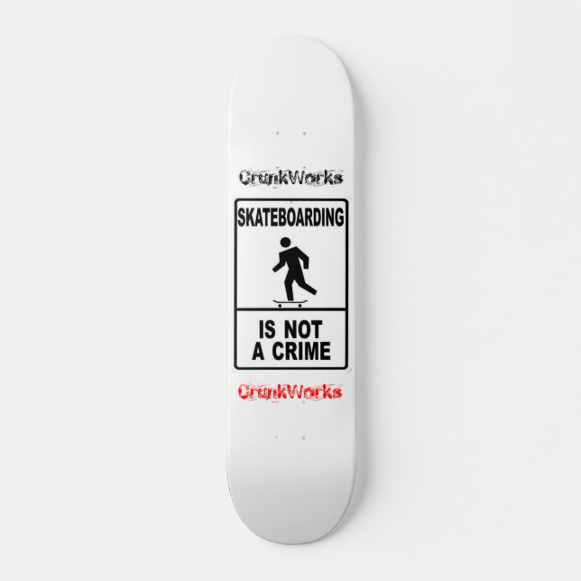 CrunkWorks-Skateboards Skateboard (Vorne)