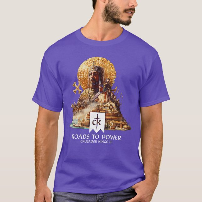 Crusader Kings III Roads to Power friends T-Shirt (Vorderseite)