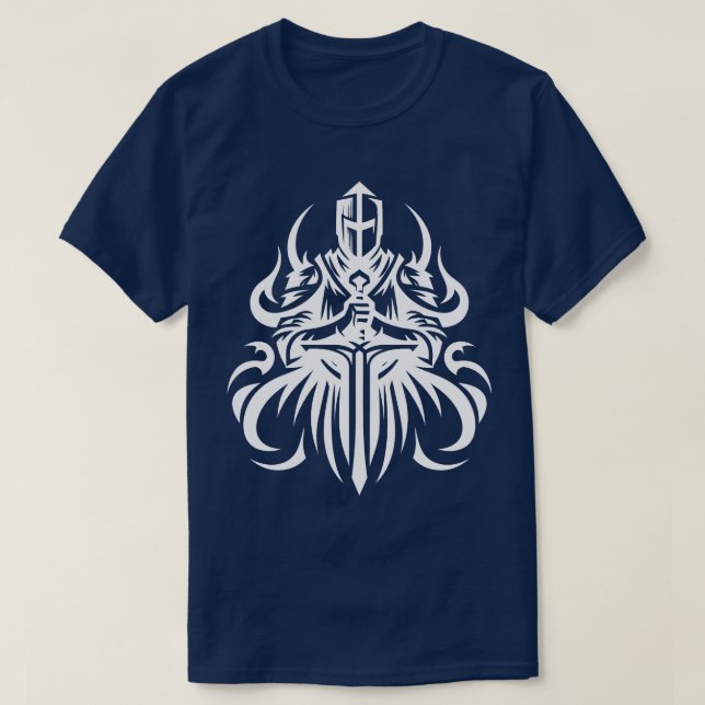 Crusader Knight T-Shirt (Design vorne)