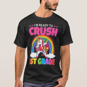 Crush 1. Grade Dabbing Einhorn Zurück zur Schule G T-Shirt