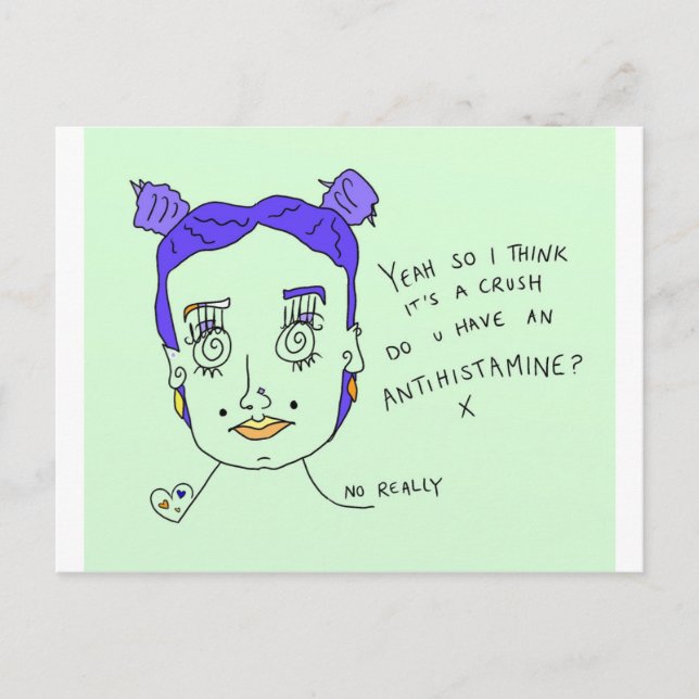 Crush | Postkarte | (Vorderseite)