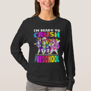 Crush Preschool Dabbing Einhorn Zurück zur Schule T-Shirt