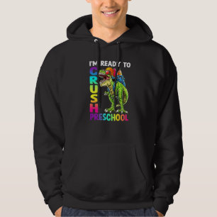 Crush Preschool Dinosaurier Rex Back to School Boy Hoodie