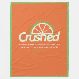 Crushed Fleece Blanket