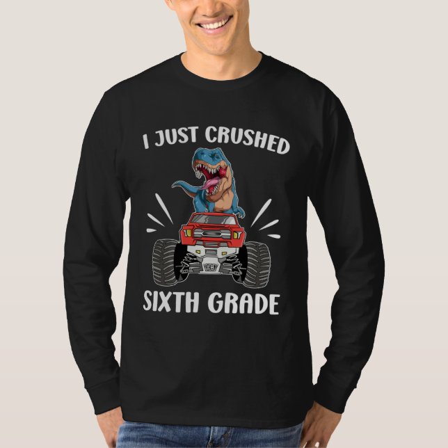 Crushed Sixth Grade Happy Last Day Of 6th Grade Gr T-Shirt (Vorderseite)