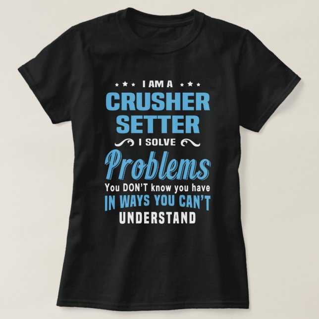 Crusher Setter T-Shirt (Design vorne)