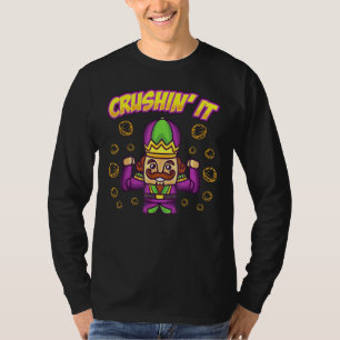 Crushin It Christmas Nutcracker Xmas Charakter Hol T-Shirt