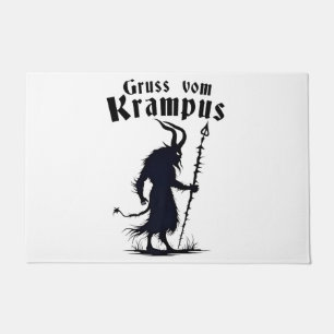 Cruss Vom Krampus Christmas Xmas Devil Spooky Fußmatte