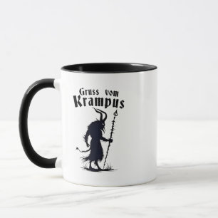 Cruss Vom Krampus Weihnachten Xmas Teufel Gruselig Tasse