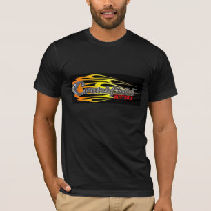 Crutchfield Gewohnheits-Shirt-Schwarzes T-Shirt
