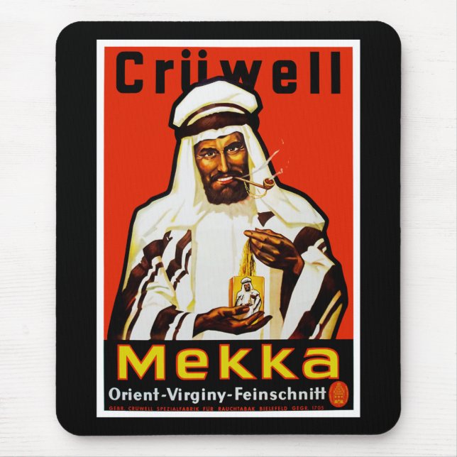 Cruwell Mekka Tobacco Mousepad (Vorne)