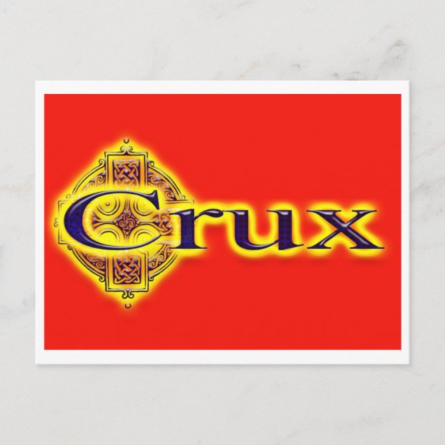 Crux Postkarte (Vorderseite)