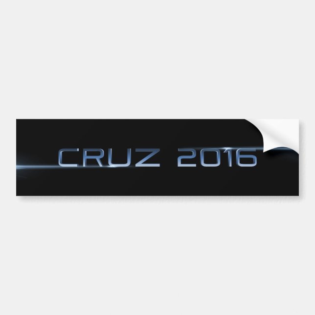 Cruz 2016 autoaufkleber (Vorne)