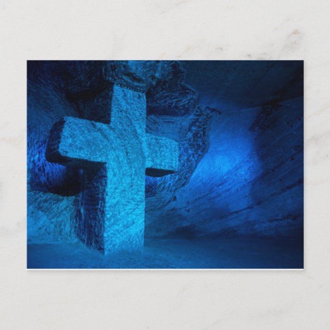 Cruz azul grande postkarte (Vorderseite)