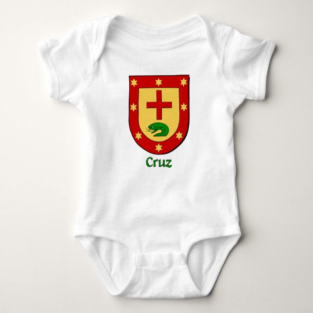 Cruz Family Shield Säugling Strampler (Vorderseite)