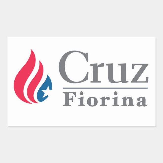 Cruz/Fiorina 2016 Aufkleber (Vorderseite)