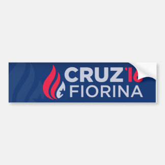 Cruz/Fiorina Autoaufkleber 2016