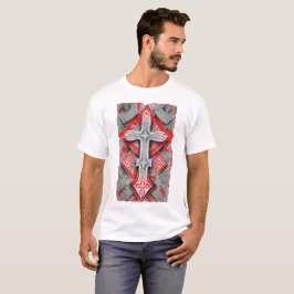 Cruz gótica tatuta 47 T-Shirt