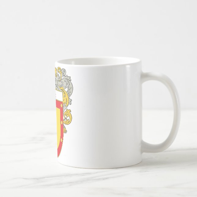 Cruz Wappen (überzogen) Tasse (Rechts)