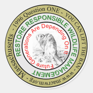 CRWM Rundaufkleber Runder Aufkleber