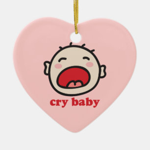 Cry Baby Keramikornament