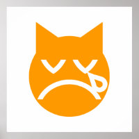 Cry Emoji Cat