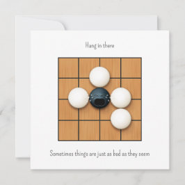 Cry Goishi in Atari Custom White Note Card