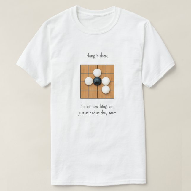 Cry Goishi in Atari Funny Go T-Shirt (Design vorne)