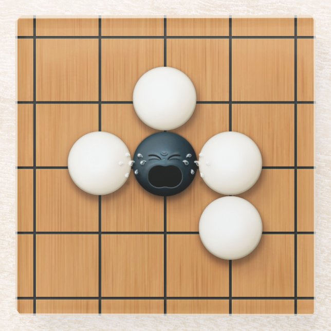 Cry Goishi in Atari Funny Igo Glasuntersetzer (Vorderseite)