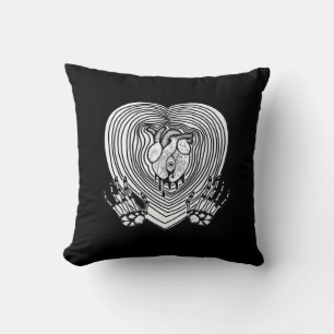 Cry Heart Classic - Skeleton Handherz Kissen