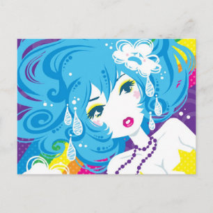 Crybaby-Postkarte Postkarte