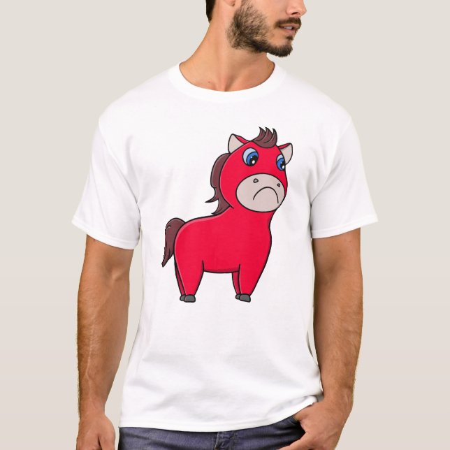 Crying Horse T-Shirt (Vorderseite)