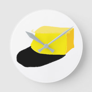 Cryptic Butter Clock Runde Wanduhr