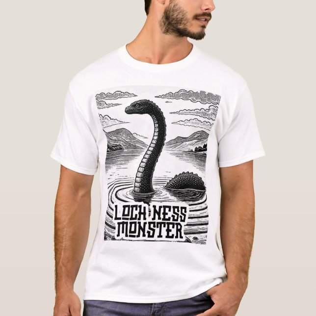 Cryptid Conspiracy - Loch Ness Monster T-Shirt (Vorderseite)
