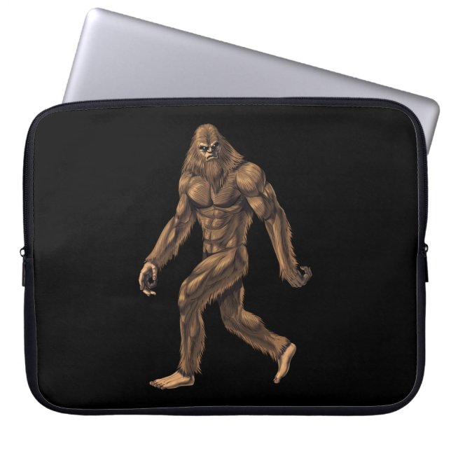 Cryptid Creature Bigfoot Laptopschutzhülle (Vorderseite)
