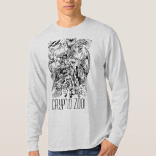 Cryptid Zoo-Monster Brei-oben T-Shirt