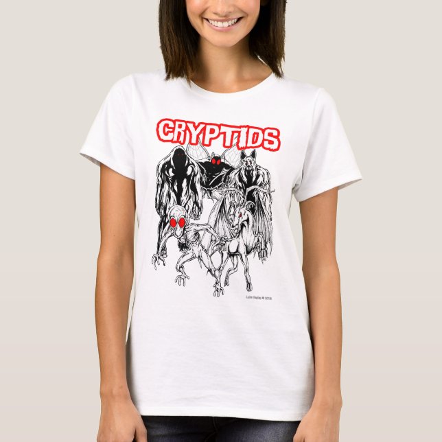 Cryptids T-Shirt (Vorderseite)
