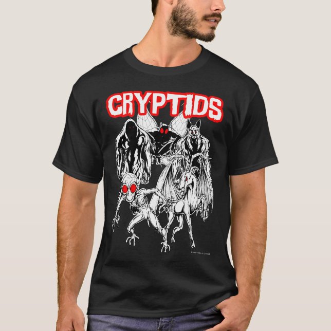 Cryptids T-Shirt (Vorderseite)