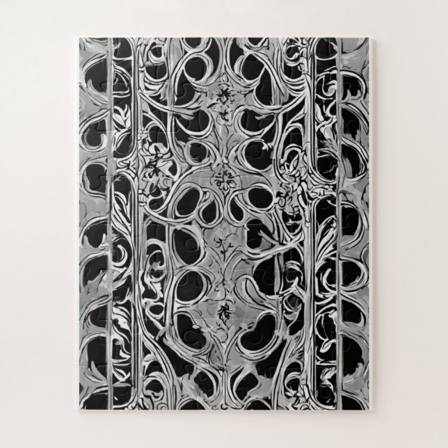 Cryptisches Rätsel: Enträtseln Sie das Geheimnis M Puzzle (Vertikal)