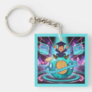 Crypto-Abschluss Schlüsselanhänger