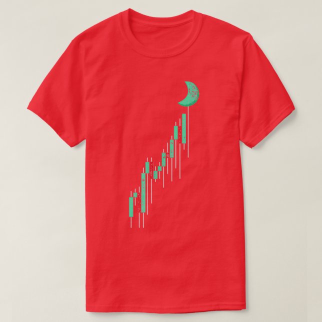 Crypto-Aktienkarte für den Handel mit Gold 1 auf d T-Shirt (Design vorne)
