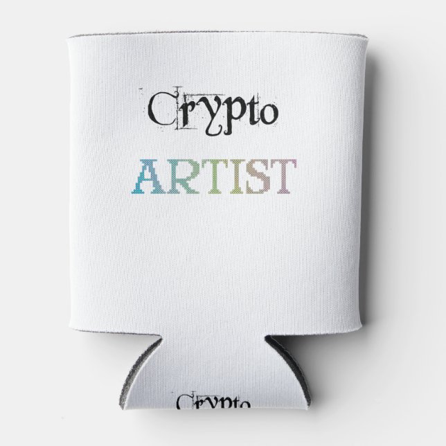 Crypto Artist Light Dosenkühler (Vorderseite)