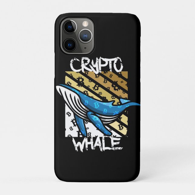 Crypto Btc Whale - Kryptomünze Case-Mate iPhone Hülle (Rückseite)