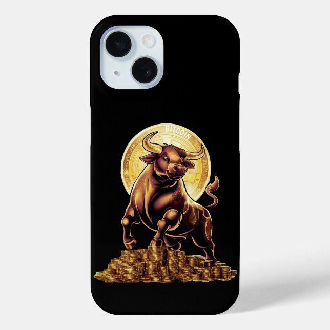 Crypto Bull Phone Case (Rückseite)